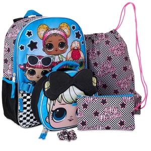 💲5pc LOL Surprise Squad Backpack Set